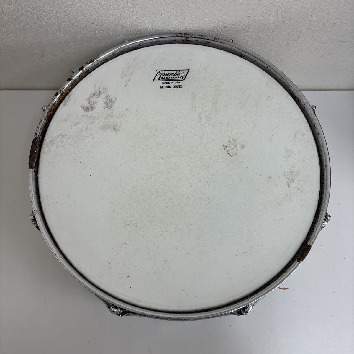 LUDWIG ラディック スネアドラム バードケース付き 劣化_18500円