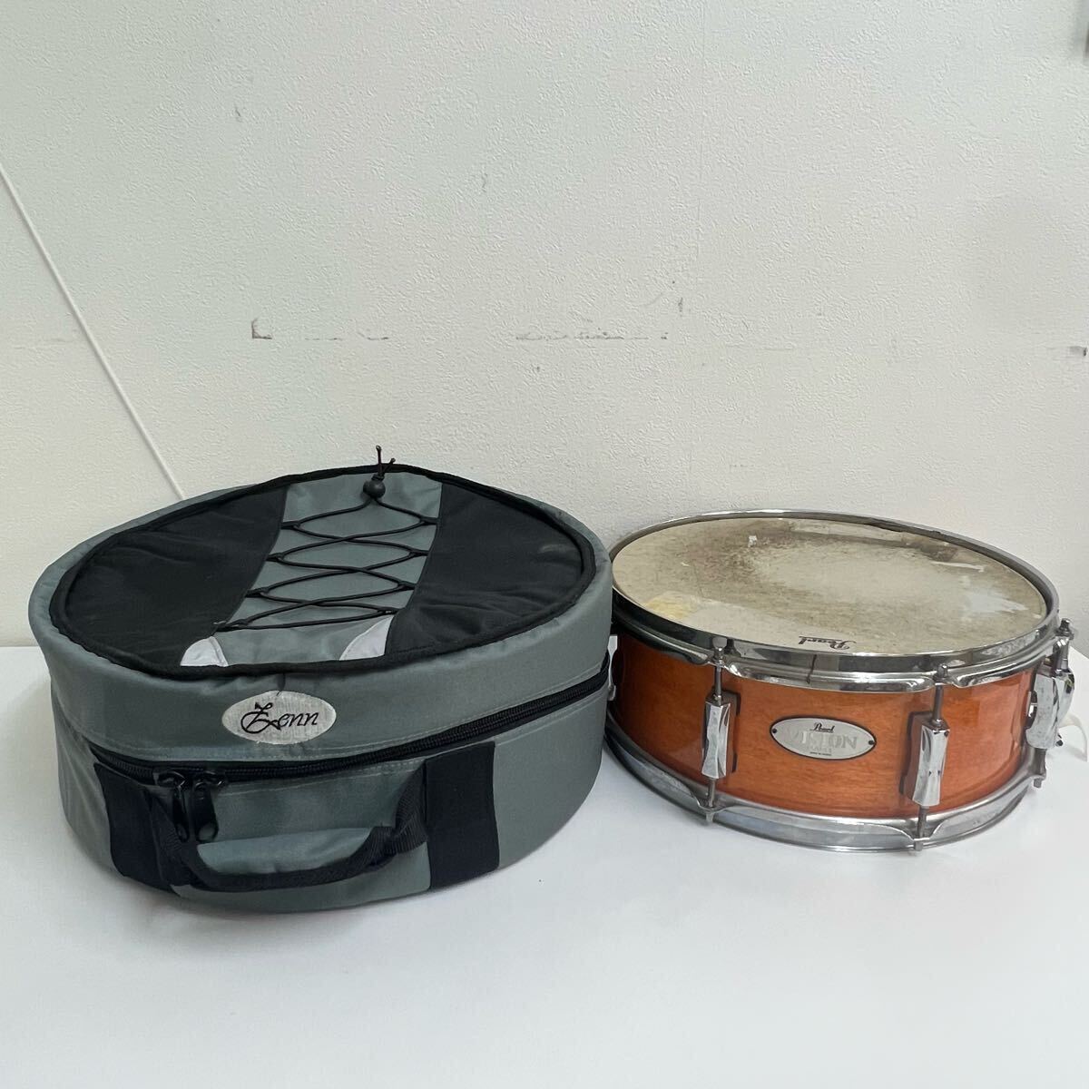 Pearl VISION MAPLE スネアドラム ケース付き 現状品 同梱不可