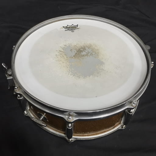 グレッチ ラウンドバッジ ヴィンテージ Champagne Sparkle スネアドラム Gretsch