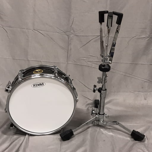 タマ TAMA CLUB-JAM LJKS125M-CCM スネアドラム 12インチ 他 HS40SN スタンド 含 ドラム関連用品 計2点 セット
